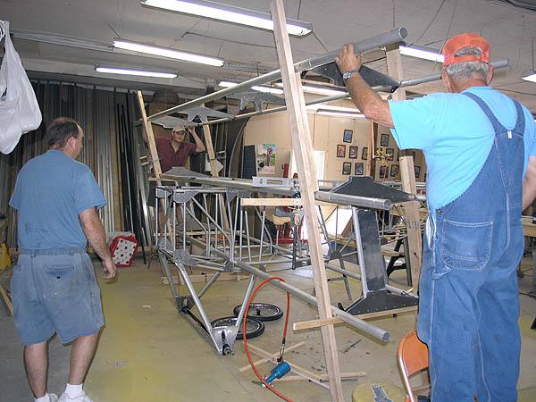 wings_on.jpg - Working on the wings.